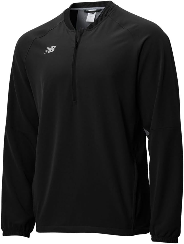 image:imageNew Balance Mens Baseball Long Sleeve Batting JacketTeam Black