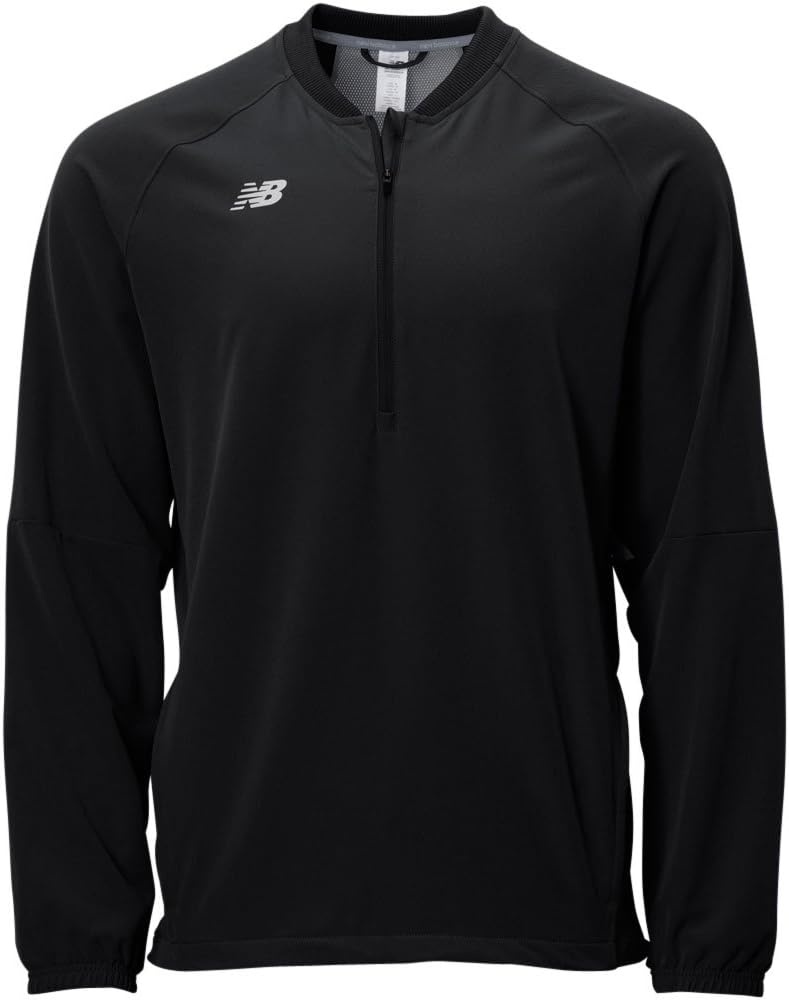 image:imageNew Balance Mens Baseball Long Sleeve Batting JacketTeam Black