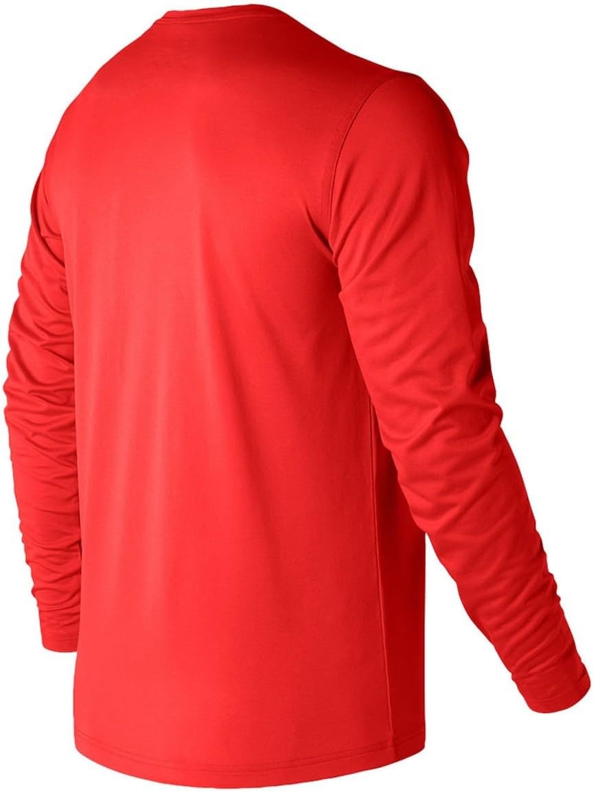 image:imageNew Balance Mens Baseball Tech Long SleeveTeam Red