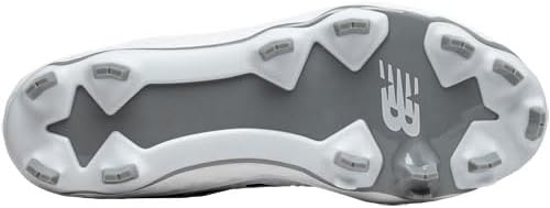 image:imageNew Balance Mens Fresh Foam 3000 V5 Metal Baseball ShoeGreyWhite