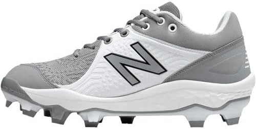 image:imageNew Balance Mens Fresh Foam 3000 V5 Metal Baseball ShoeGreyWhite