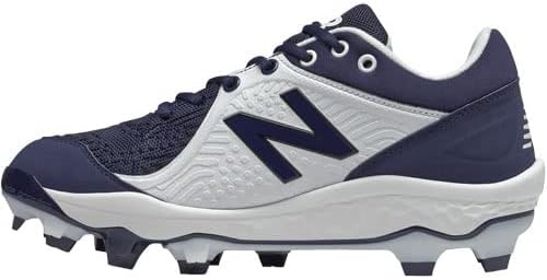 image:imageNew Balance Mens Fresh Foam 3000 V5 Metal Baseball ShoeNavyWhite