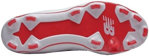 image:imageNew Balance Mens Fresh Foam 3000 V5 Metal Baseball ShoeRedWhite