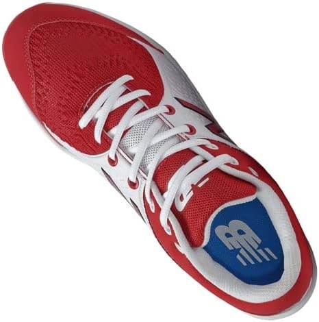 image:imageNew Balance Mens Fresh Foam 3000 V5 Metal Baseball ShoeRedWhite