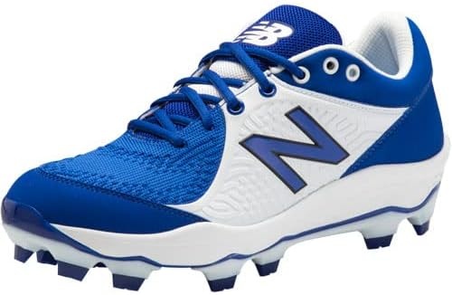 image:imageNew Balance Mens Fresh Foam 3000 V5 Metal Baseball ShoeRoyalWhite