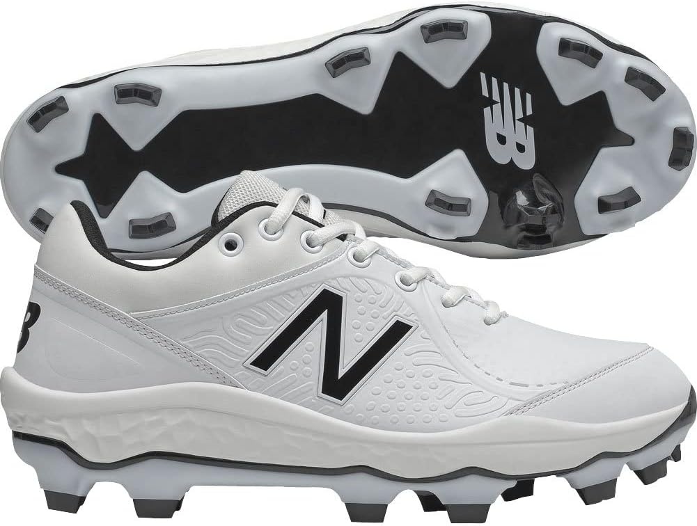 image:imageNew Balance Mens Fresh Foam 3000 V5 Metal Baseball ShoeSynthetic White