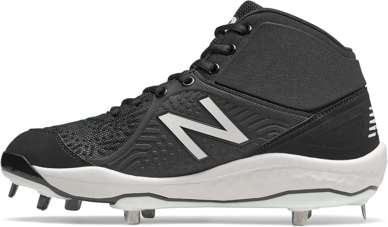 image:imageNew Balance Mens Fresh Foam 3000 V5 MidMetalBlackWhite