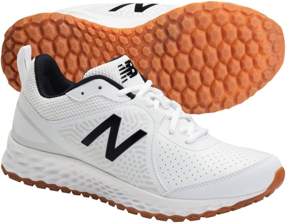 image:imageNew Balance Mens Fresh Foam 3000 V5 TurfTrainerWhiteWhite
