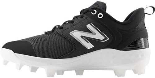 image:imageNew Balance Mens Fresh Foam 3000 V6 Molded Baseball ShoesBlackWhite