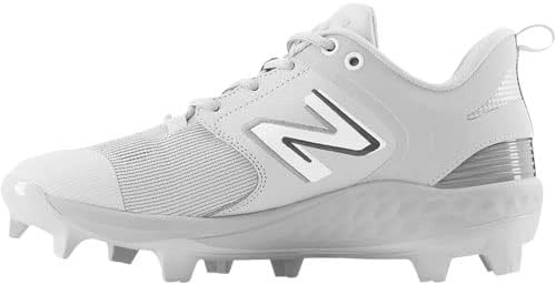image:imageNew Balance Mens Fresh Foam 3000 V6 Molded Baseball ShoesGreyWhite