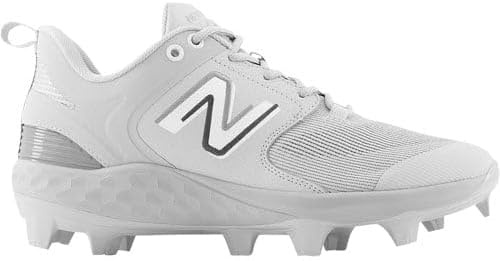 image:imageNew Balance Mens Fresh Foam 3000 V6 Molded Baseball ShoesGreyWhite