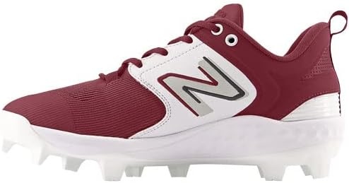 image:imageNew Balance Mens Fresh Foam 3000 V6 Molded Baseball ShoesTeam CrimsonWhite