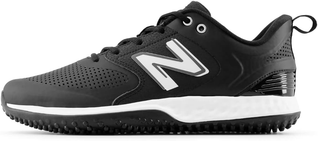 image:imageNew Balance Mens Fresh Foam 3000 V6 TurfTrainer ShoesBlackWhite