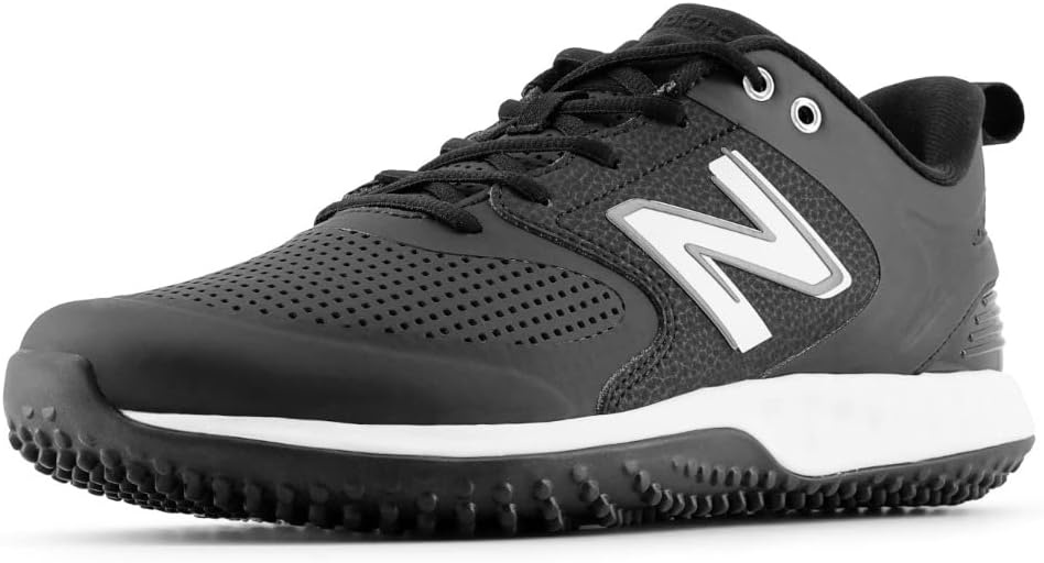 image:imageNew Balance Mens Fresh Foam 3000 V6 TurfTrainer ShoesBlackWhite