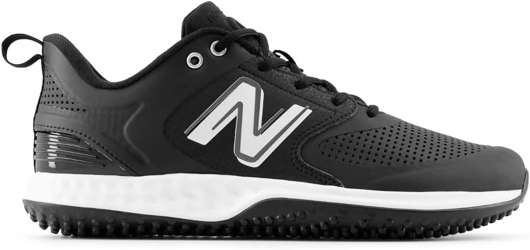 image:imageNew Balance Mens Fresh Foam 3000 V6 TurfTrainer ShoesBlackWhite