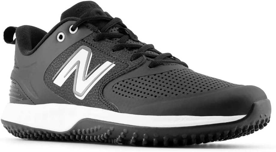 image:imageNew Balance Mens Fresh Foam 3000 V6 TurfTrainer ShoesBlackWhite