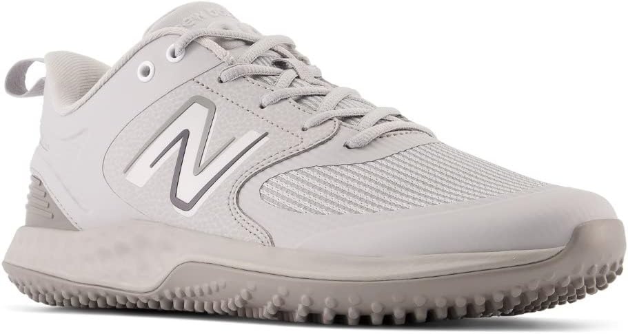 image:imageNew Balance Mens Fresh Foam 3000 V6 TurfTrainer ShoesGreyWhite
