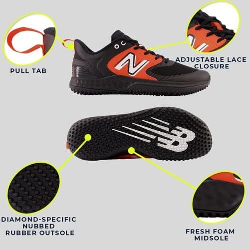 image:imageNew Balance Mens Fresh Foam 3000 V6 TurfTrainer ShoesNavyWhite