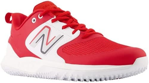 image:imageNew Balance Mens Fresh Foam 3000 V6 TurfTrainer ShoesRedWhite