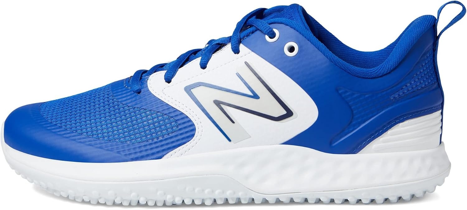 image:imageNew Balance Mens Fresh Foam 3000 V6 TurfTrainer ShoesRoyal BlueWhite