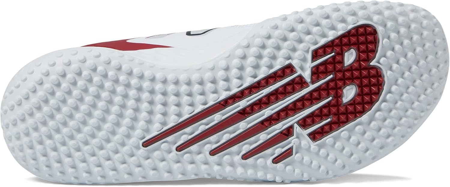 image:imageNew Balance Mens Fresh Foam 3000 V6 TurfTrainer ShoesTeam CrimsonWhite