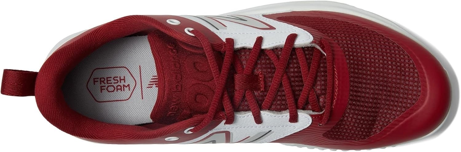 image:imageNew Balance Mens Fresh Foam 3000 V6 TurfTrainer ShoesTeam CrimsonWhite