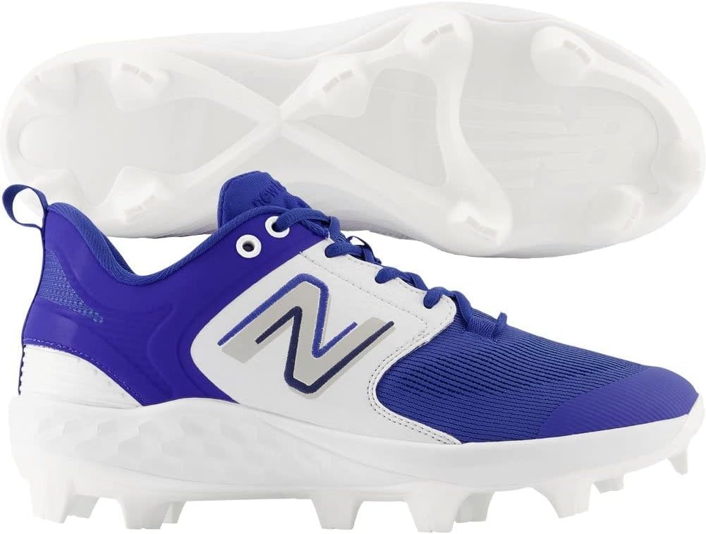image:imageNew Balance Mens Fresh Foam 3000 V7 Molded Baseball ShoeBlueWhite