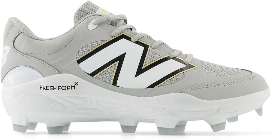 image:imageNew Balance Mens Fresh Foam 3000 V7 Molded Baseball ShoeRaincloudWhite