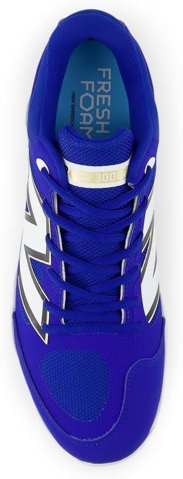 image:imageNew Balance Mens Fresh Foam 3000 V7 Molded Baseball ShoeTeam RoyalWhite