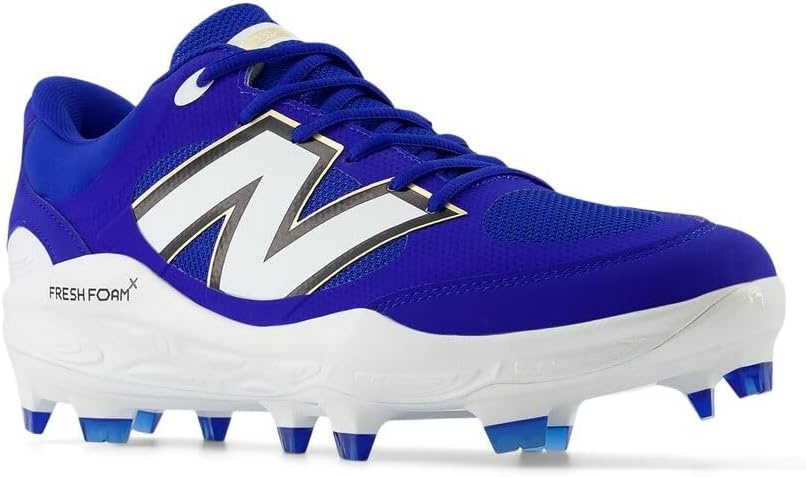 image:imageNew Balance Mens Fresh Foam 3000 V7 Molded Baseball ShoeTeam RoyalWhite
