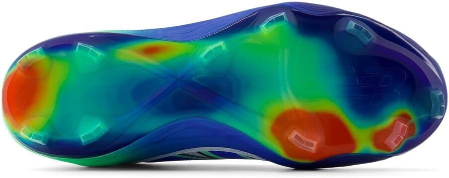 image:imageNew Balance Mens Fresh Foam 3000 V7 Molded Baseball ShoeWhiteElectric JadeBright Lapis