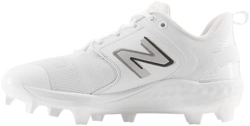 image:imageNew Balance Mens Fresh Foam 3000 V7 Molded Baseball ShoeWhiteWhite