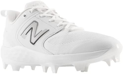 image:imageNew Balance Mens Fresh Foam 3000 V7 Molded Baseball ShoeWhiteWhite