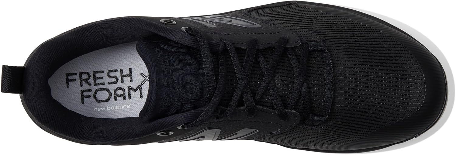 image:imageNew Balance Mens Fresh Foam X 3000 V6 Metal Baseball ShoesBlackBlack