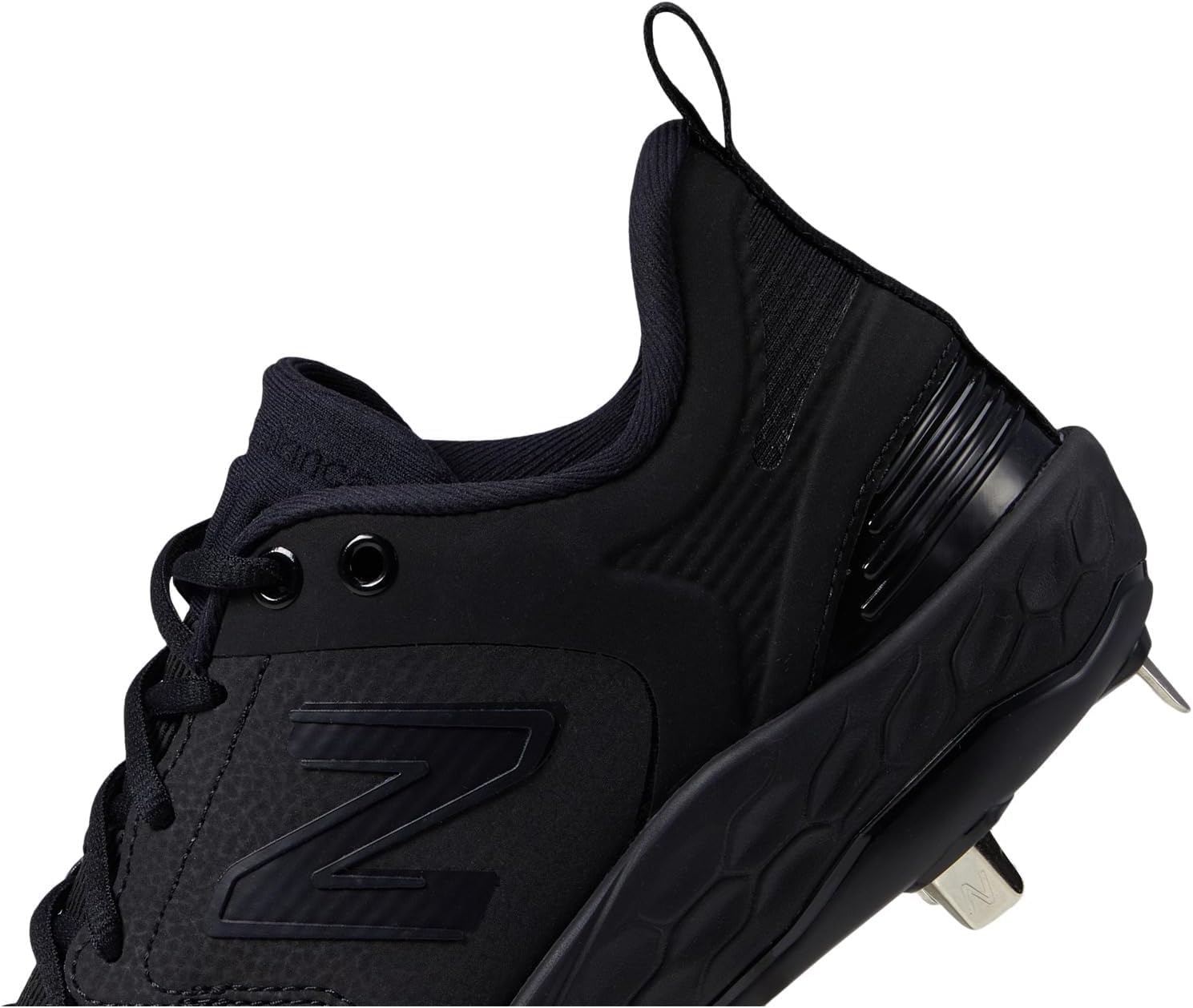 image:imageNew Balance Mens Fresh Foam X 3000 V6 Metal Baseball ShoesBlackBlack