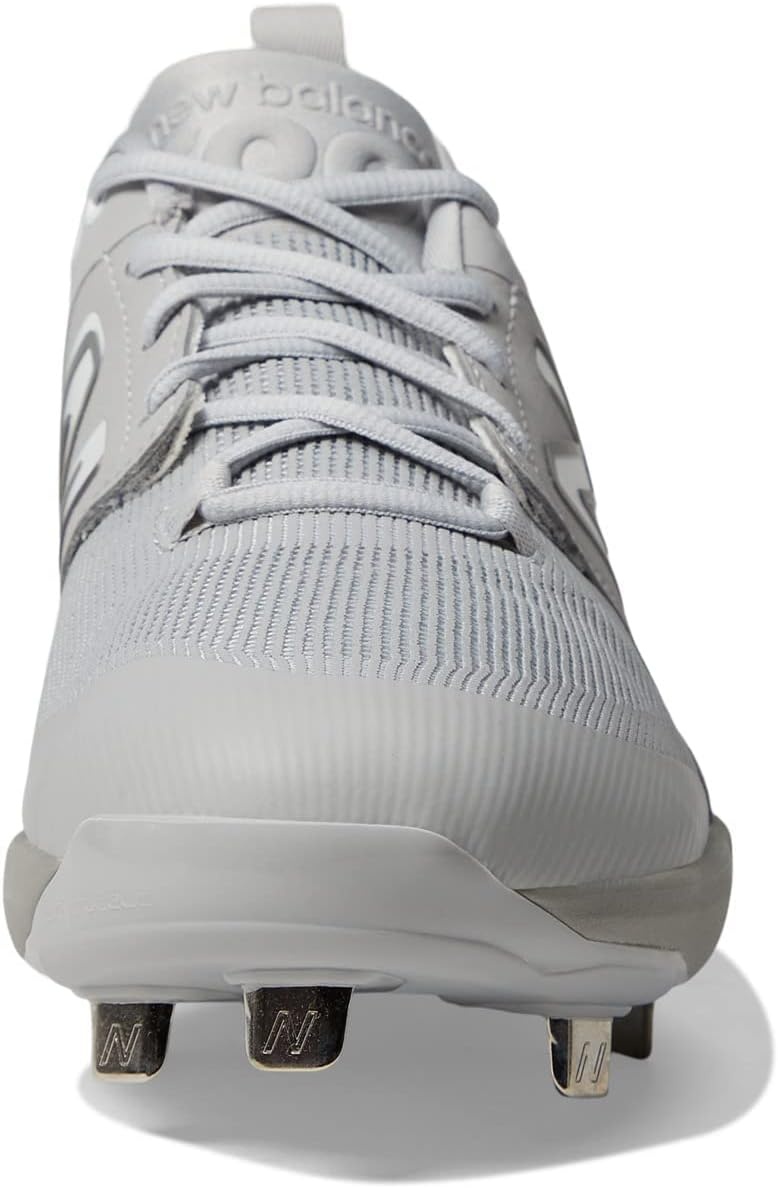 image:imageNew Balance Mens Fresh Foam X 3000 V6 Metal Baseball ShoesGreyWhite