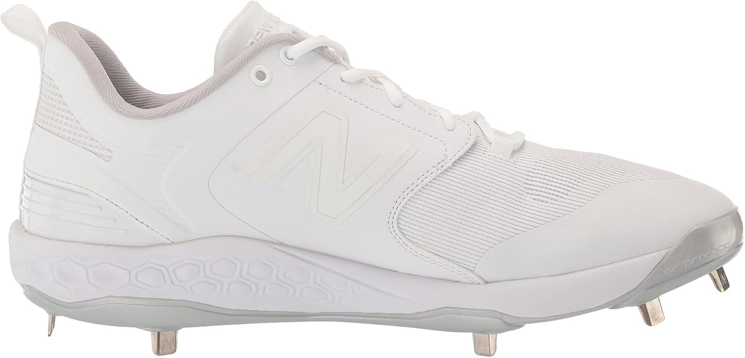 image:imageNew Balance Mens Fresh Foam X 3000 V6 Metal Baseball ShoesPearlWhite