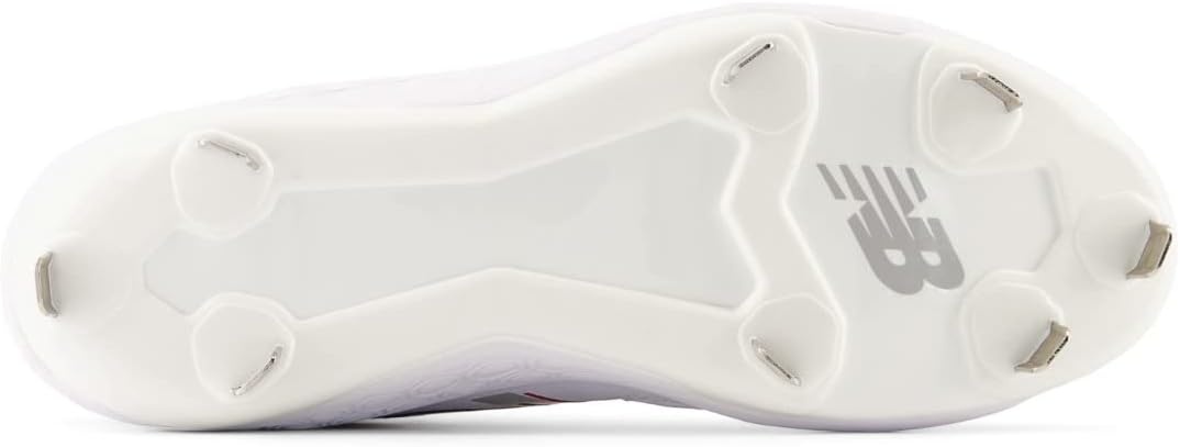image:imageNew Balance Mens Fresh Foam X 3000 V6 Metal Baseball ShoesRedWhite