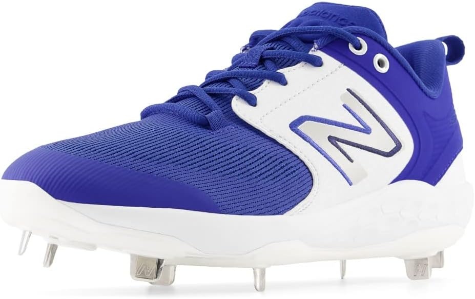 image:imageNew Balance Mens Fresh Foam X 3000 V6 Metal Baseball ShoesRoyalWhite