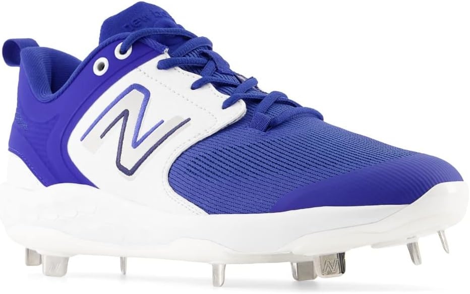 image:imageNew Balance Mens Fresh Foam X 3000 V6 Metal Baseball ShoesRoyalWhite