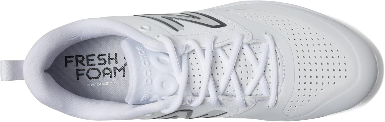 image:imageNew Balance Mens Fresh Foam X 3000 V6 Metal Baseball ShoesWhiteCastlerock
