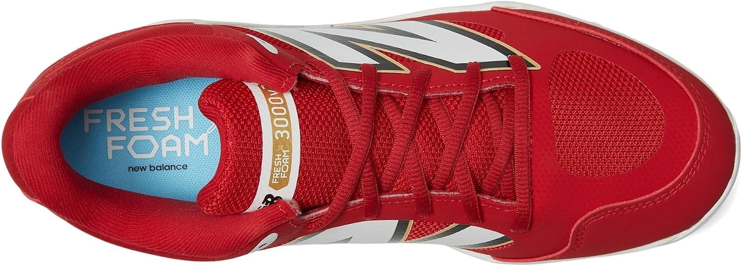 image:imageNew Balance Mens Fresh Foam X 3000 V7 MoldedTeam RedWhite