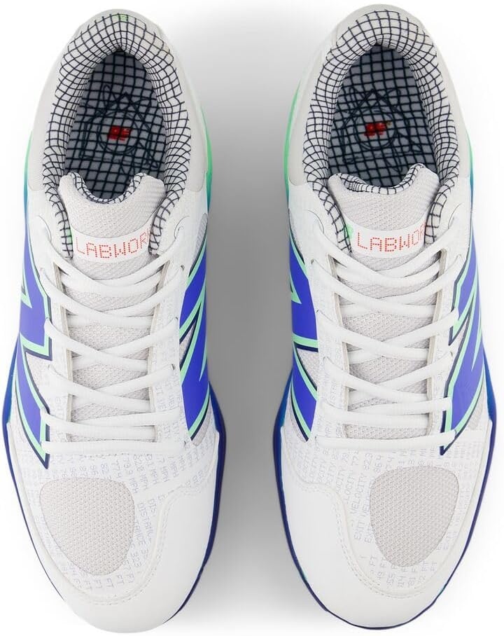 image:imageNew Balance Mens Fresh Foam X 3000 V7WhiteElectric JadeBright Lapis
