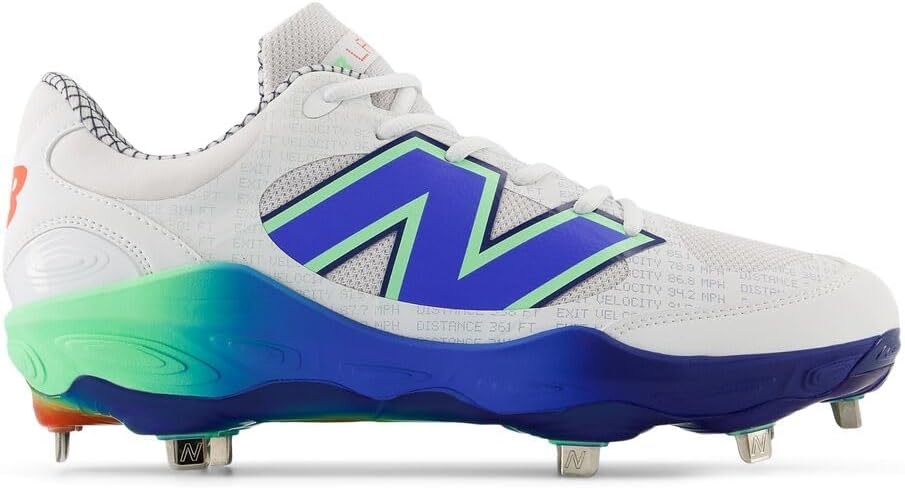 image:imageNew Balance Mens Fresh Foam X 3000 V7WhiteElectric JadeBright Lapis