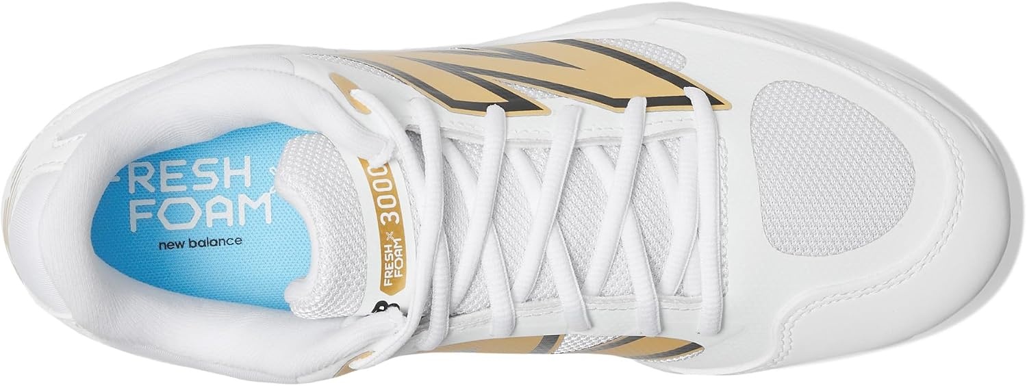image:imageNew Balance Mens Fresh Foam X 3000 V7WhiteMetallic Gold