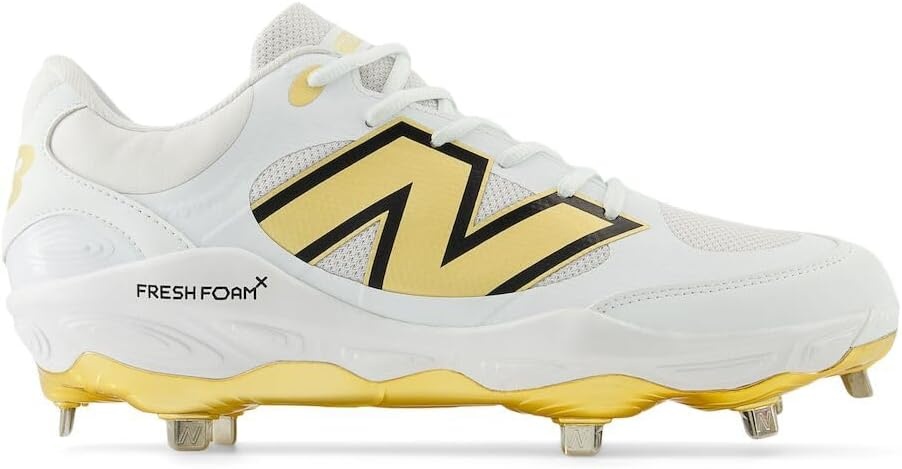 image:imageNew Balance Mens Fresh Foam X 3000 V7WhiteMetallic GoldThunder