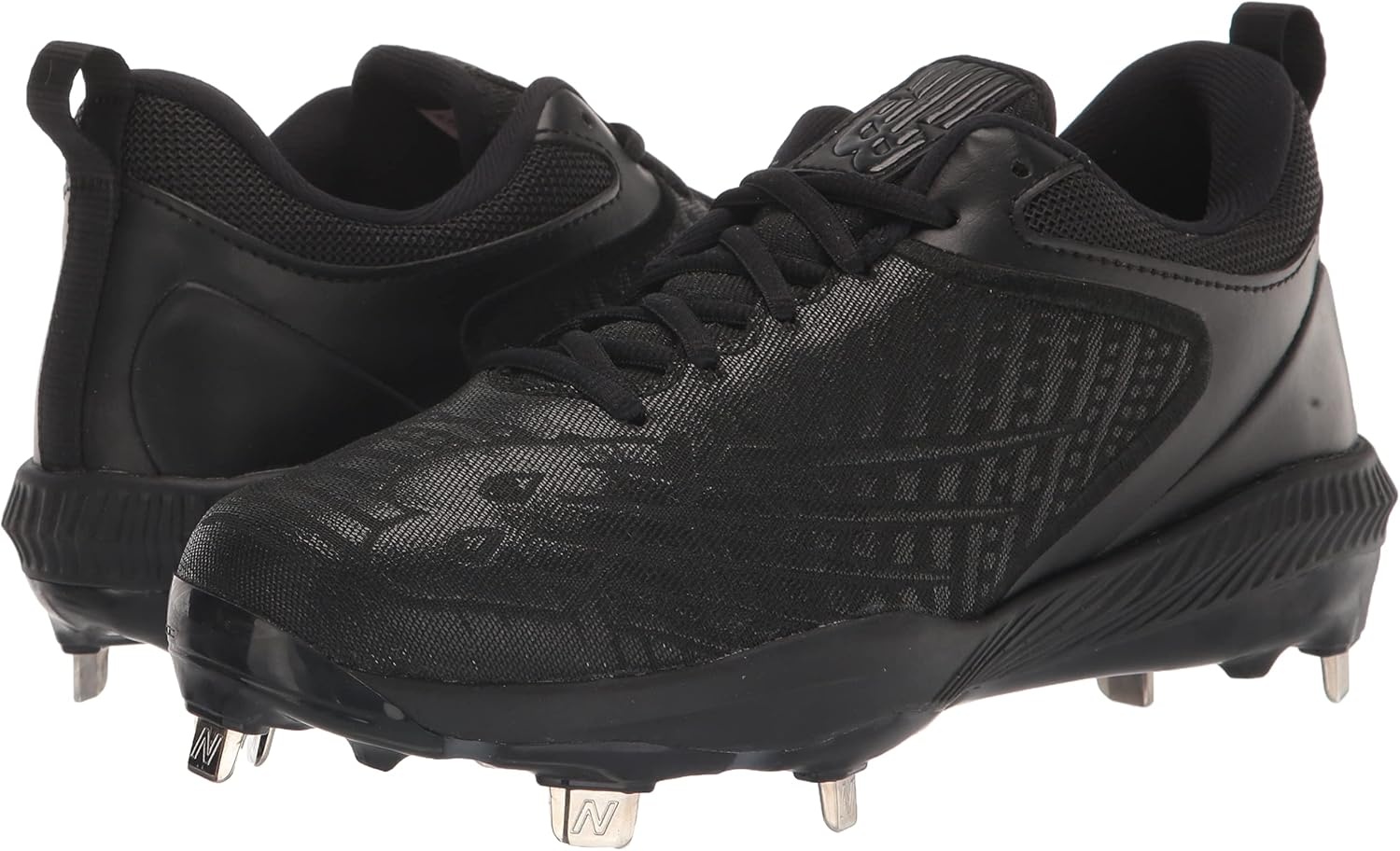 image:imageNew Balance Mens FuelCell 4040 V6 Metal Baseball CleatsBlackBlack