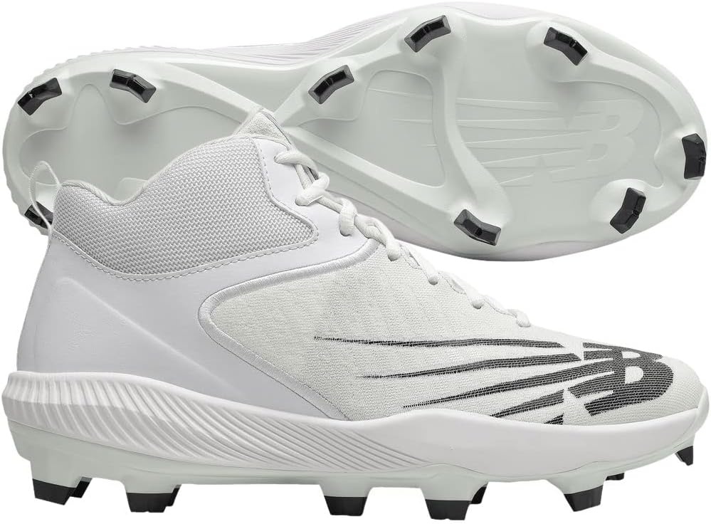 image:imageNew Balance Mens FuelCell 4040 V6 Metal Baseball CleatsWhiteBlack