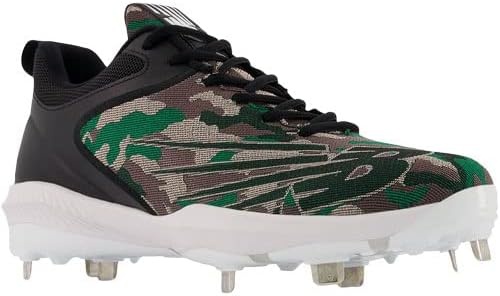 image:imageNew Balance Mens FuelCell 4040 V6 Metal Baseball ShoesBlackPebbleBison