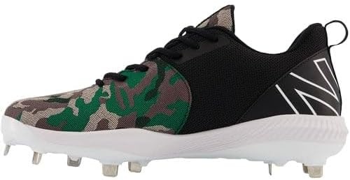 image:imageNew Balance Mens FuelCell 4040 V6 Metal Baseball ShoesBlackPebbleBison